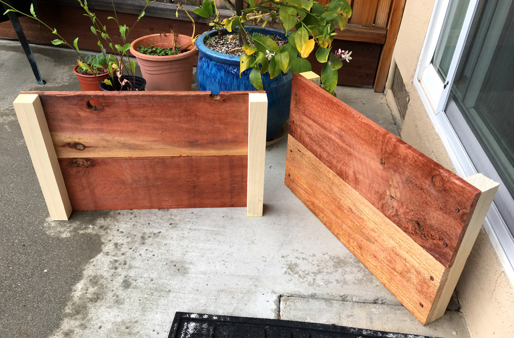 Planter Box Pieces