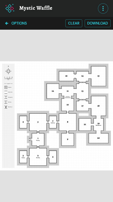 Responsive map generator