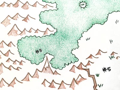 D&D Map Detail