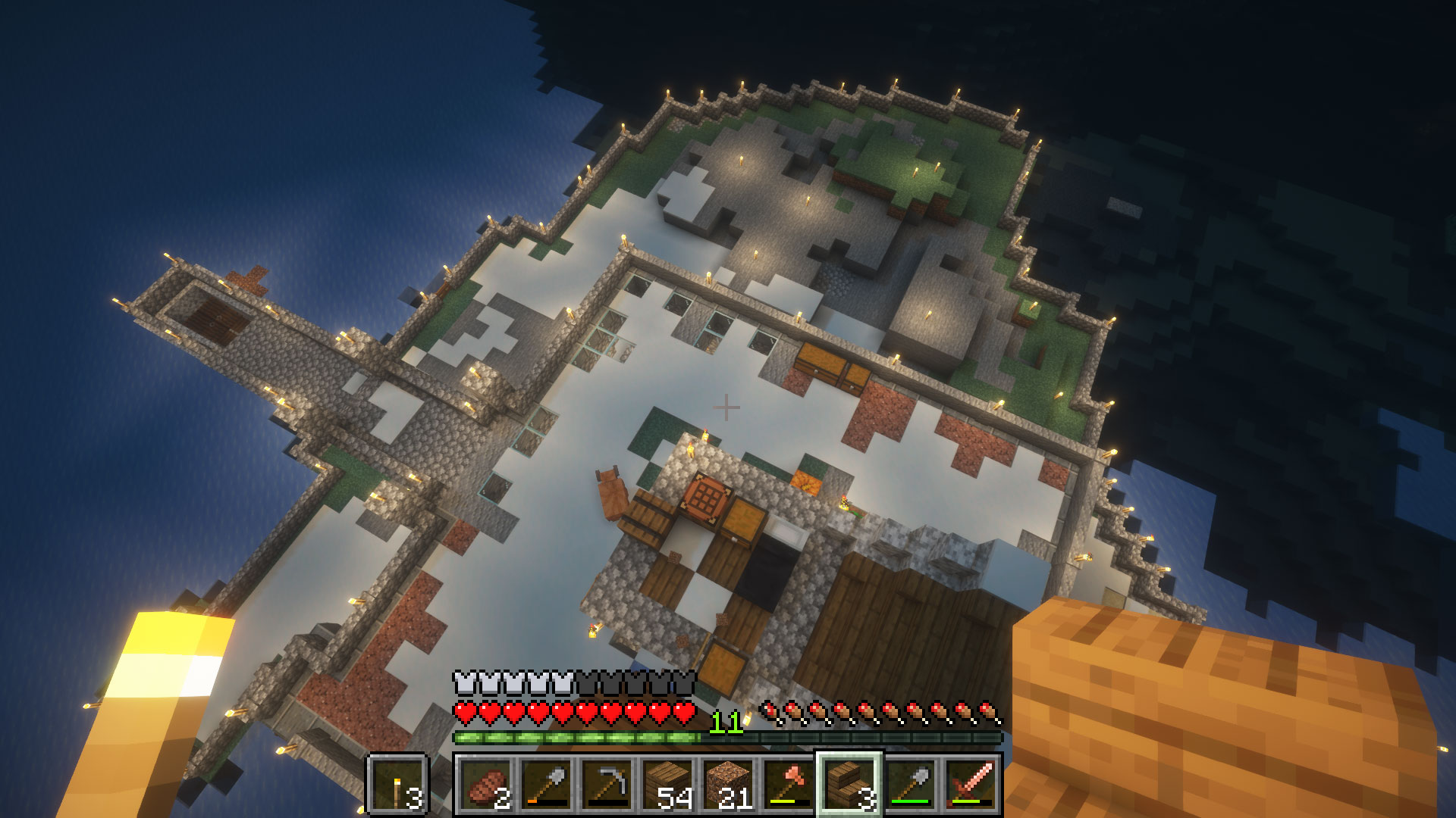 From The Scaffolding