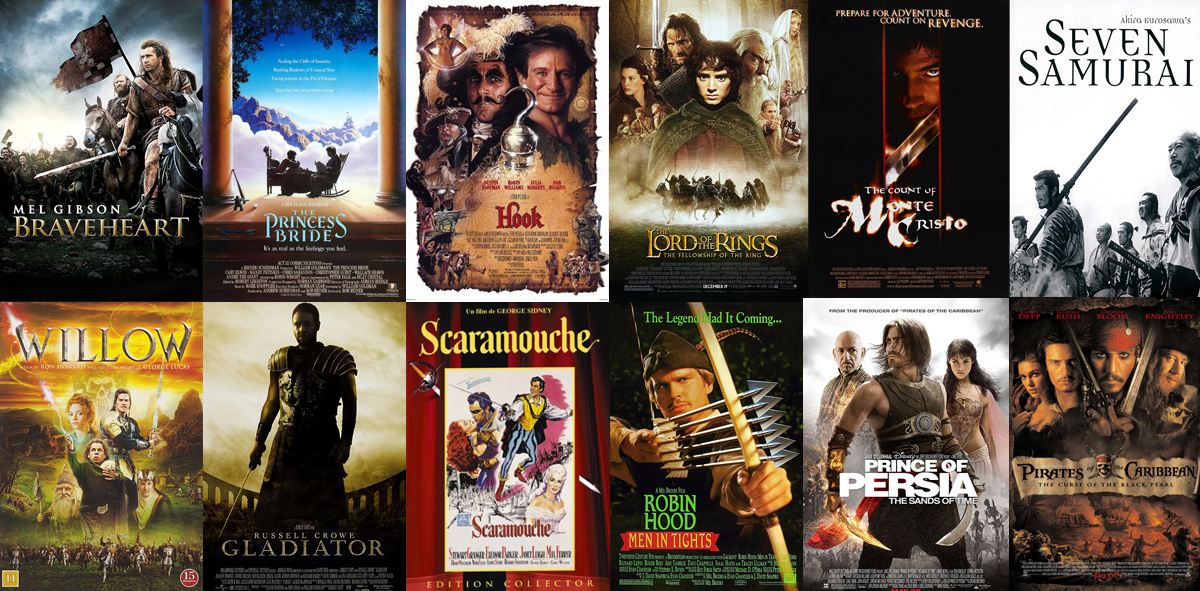 Awesome Movies with Sword Fighting