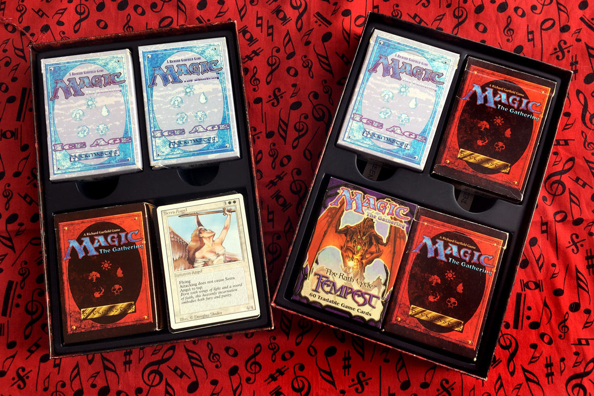 Old School Magic: The Gathering Deck Boxes