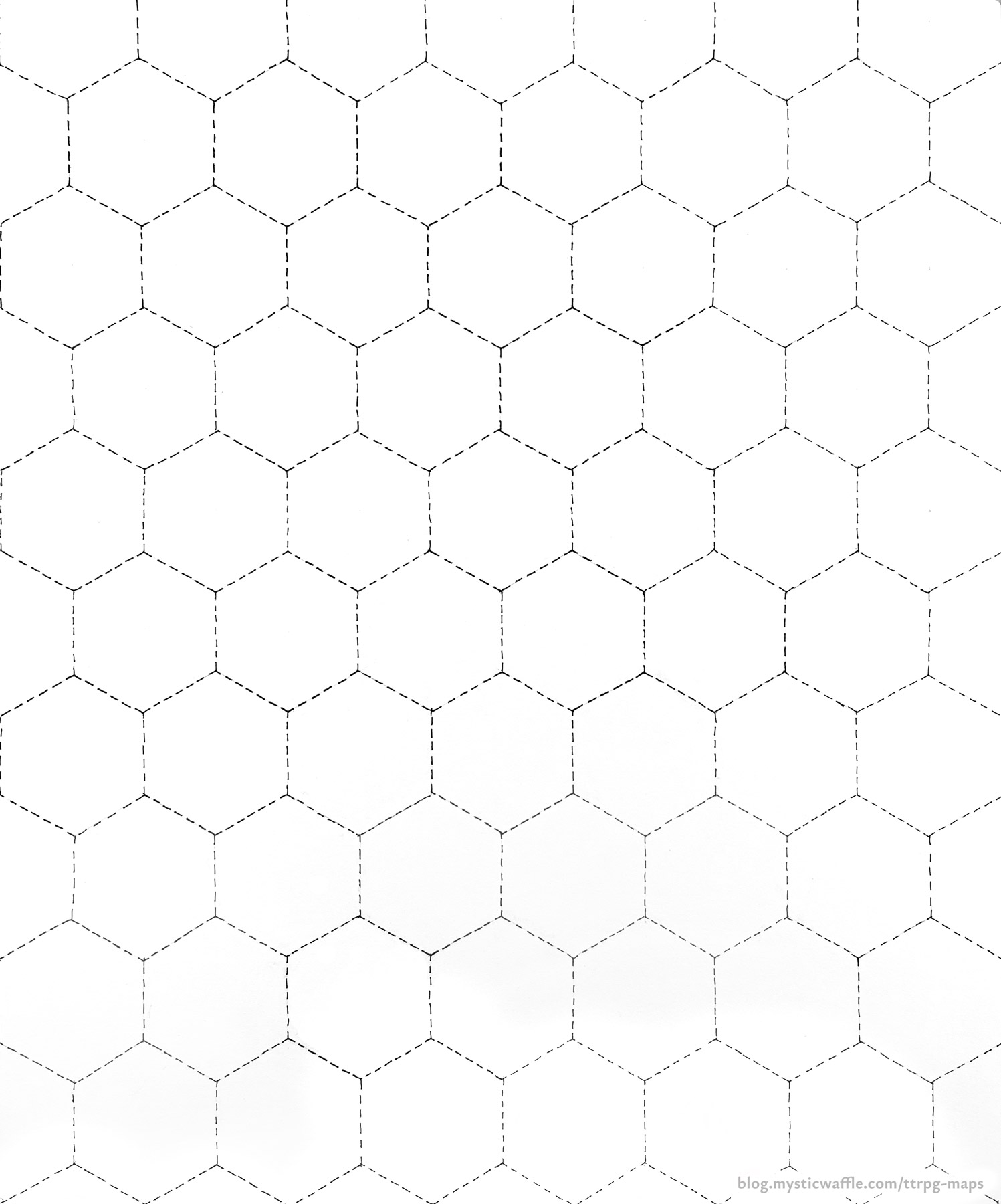 Blank Hex Map