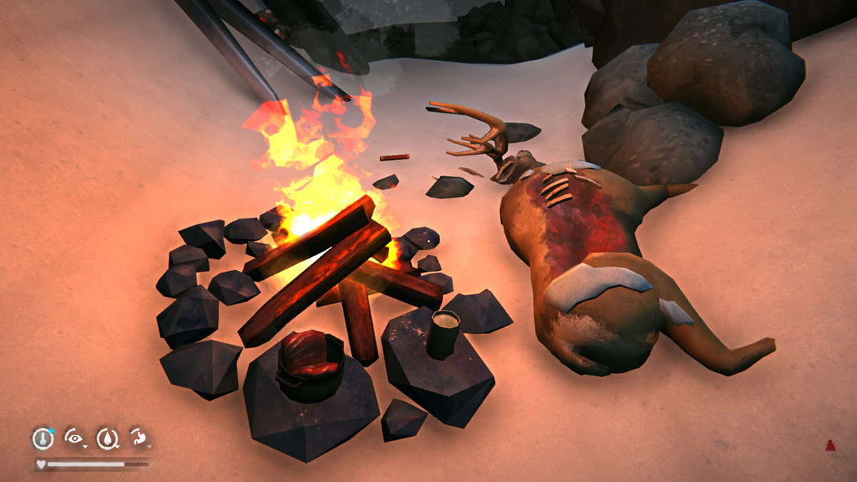 The Long Dark Cooking Deer