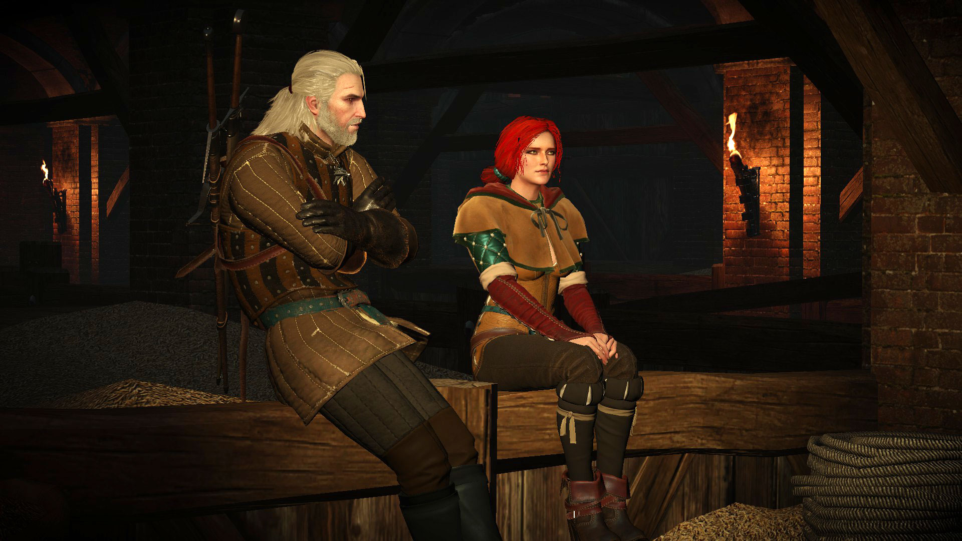 Geralt And Triss