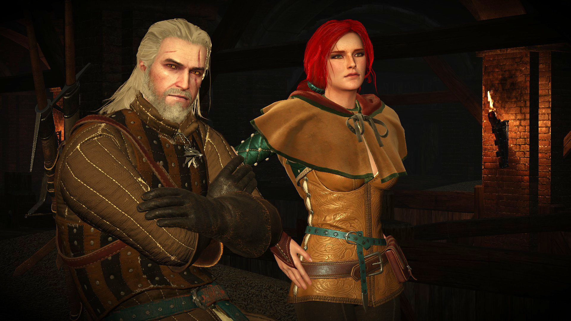 Geralt And Triss