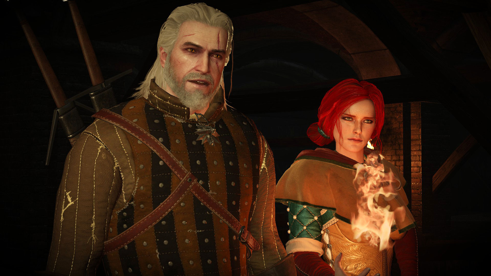 Geralt And Triss