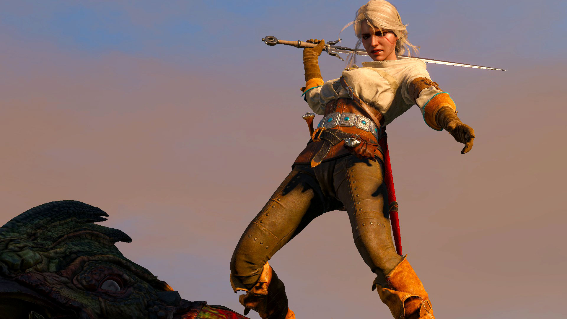 Ciri Action Shot