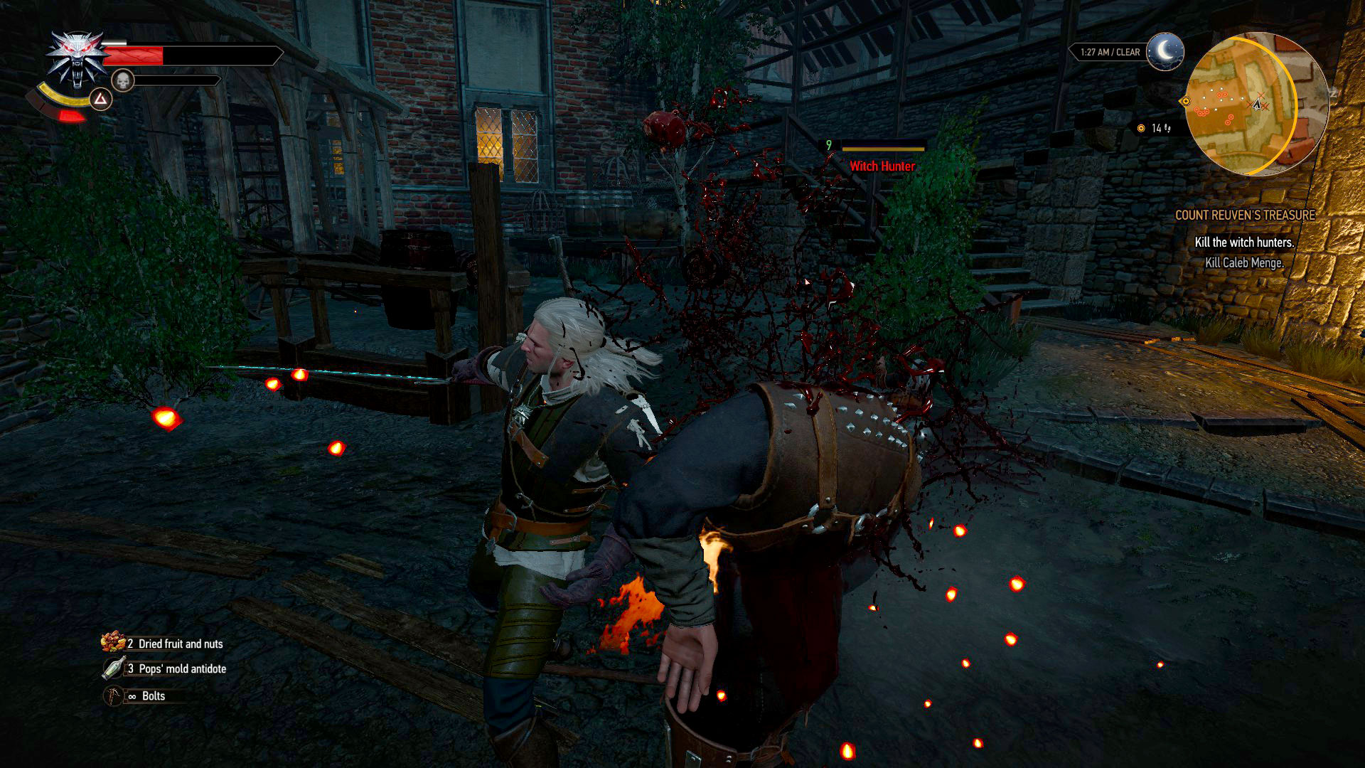 Witch Hunter Decapitation