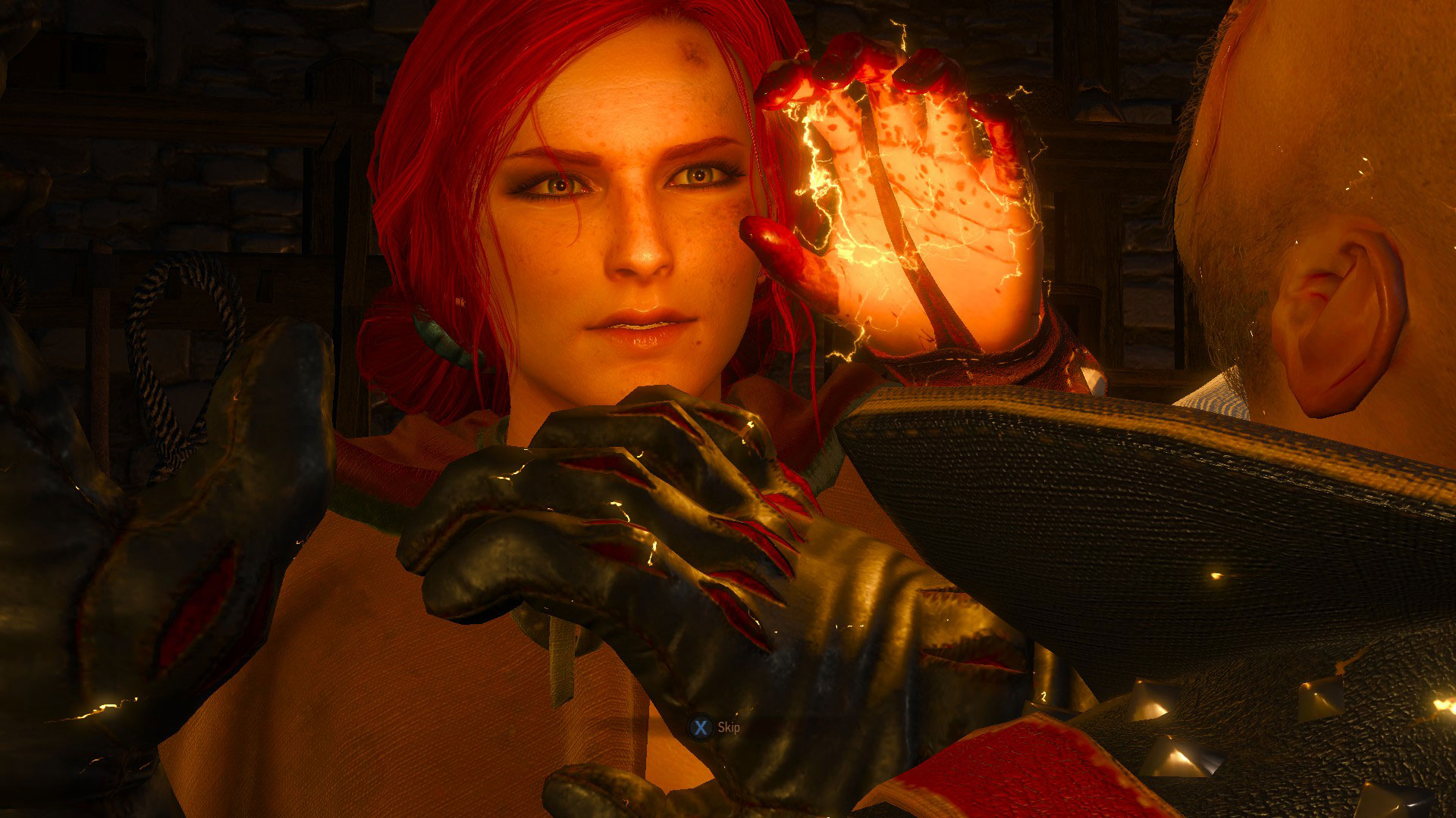 Triss Spellcasting