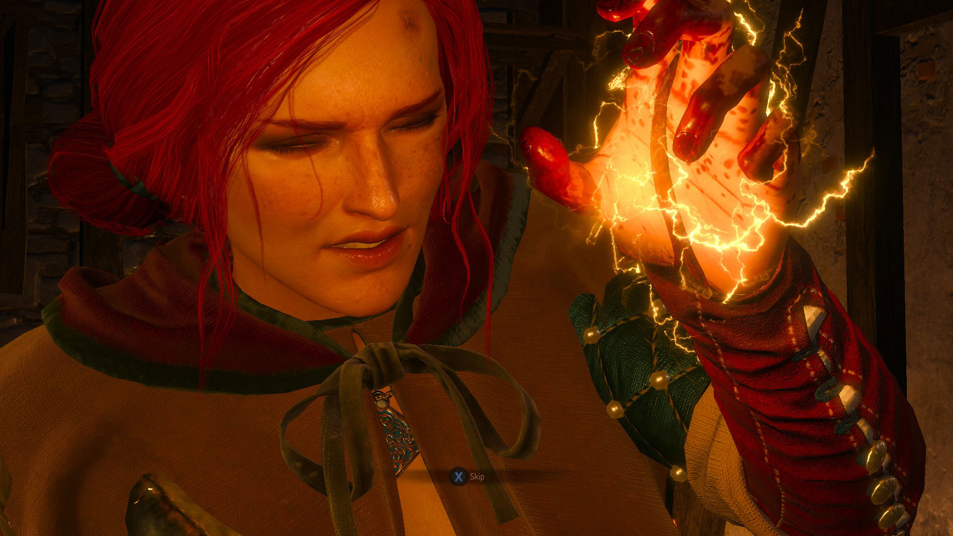 Triss Spellcasting