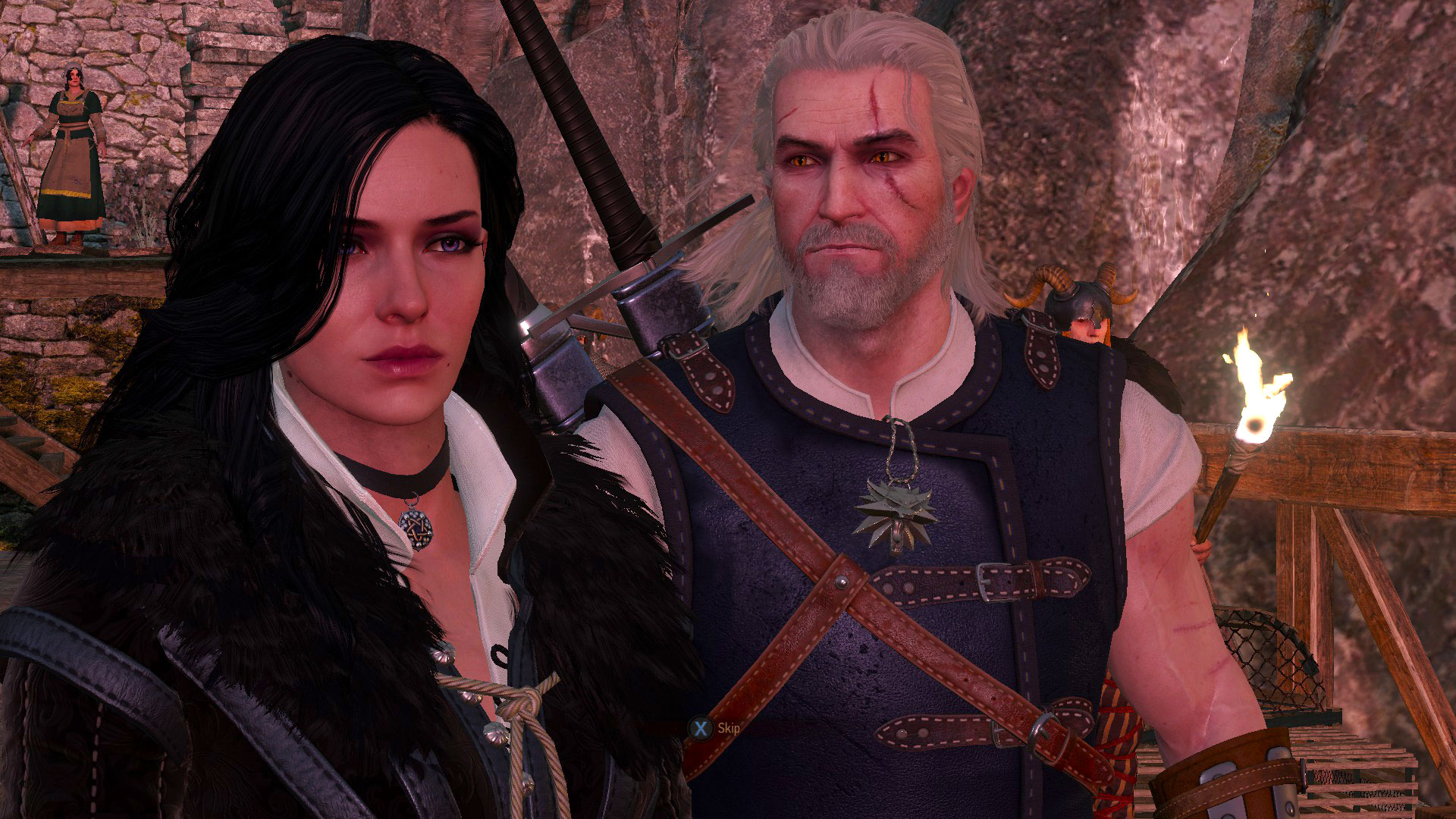 Yennefer And Geralt