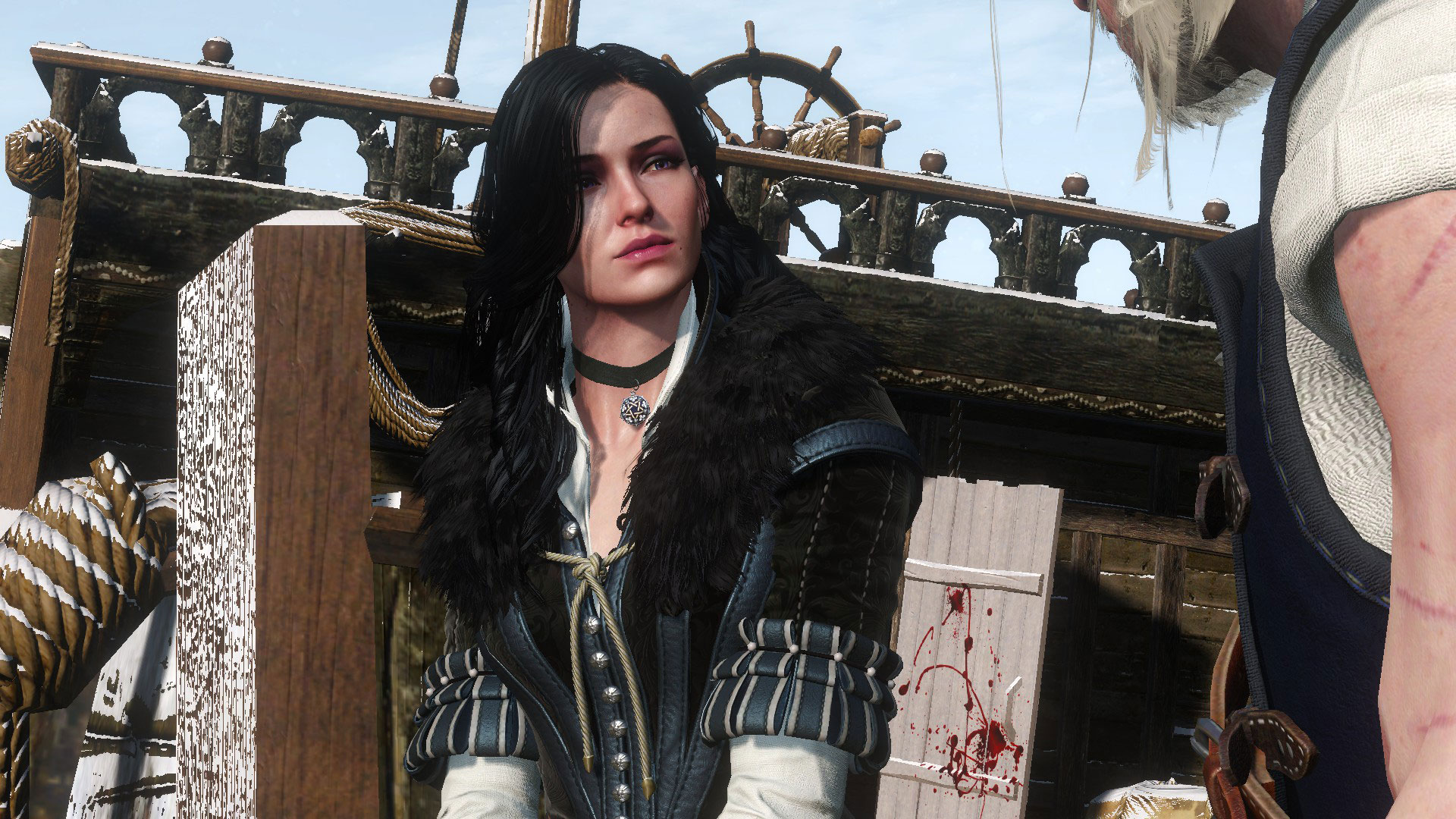 Yennefer On Shipwreak