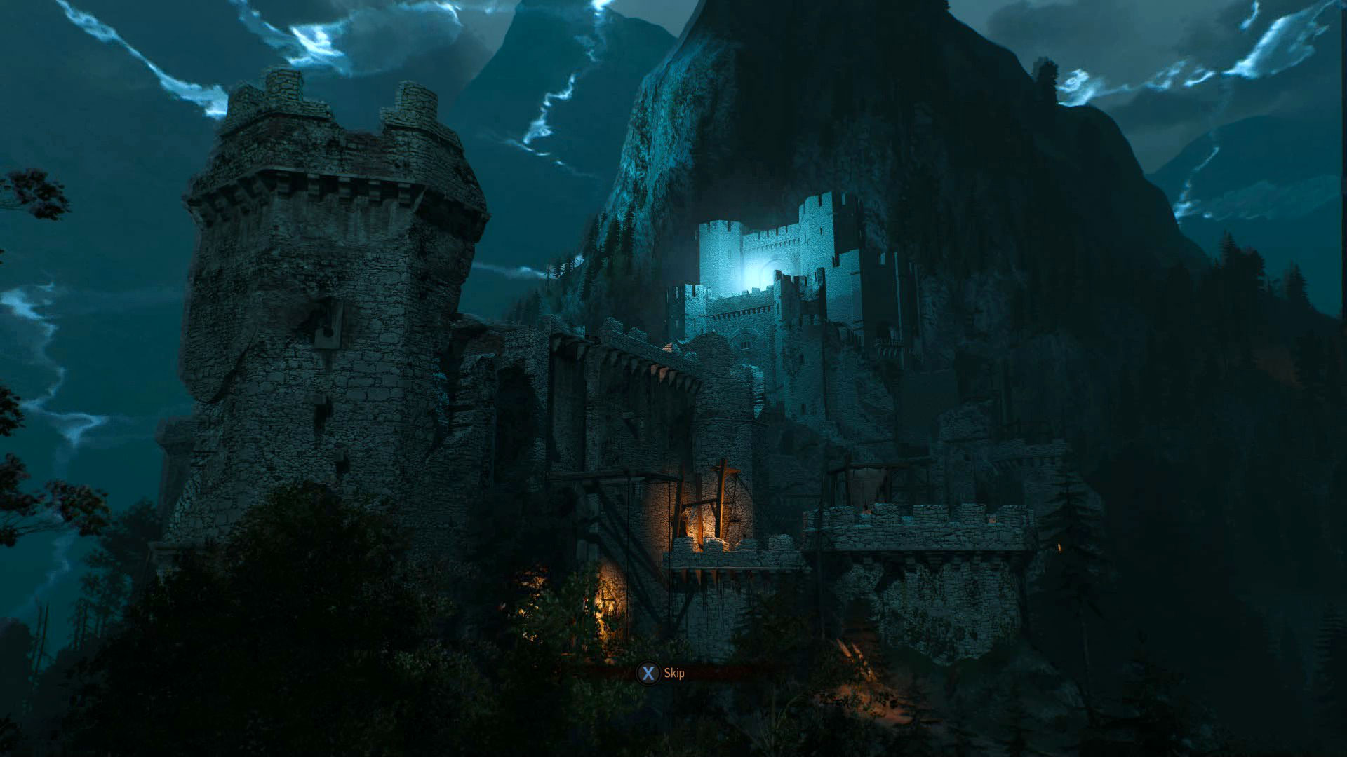 Kaer Morhen At Night