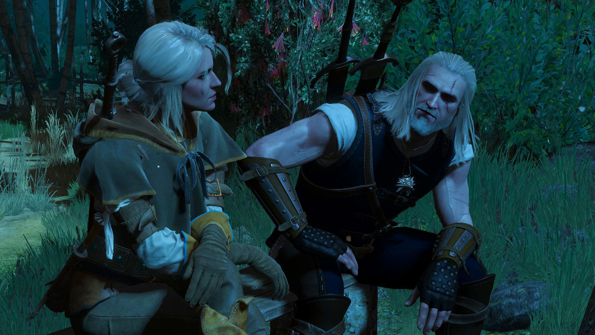 Ciri And Geralt