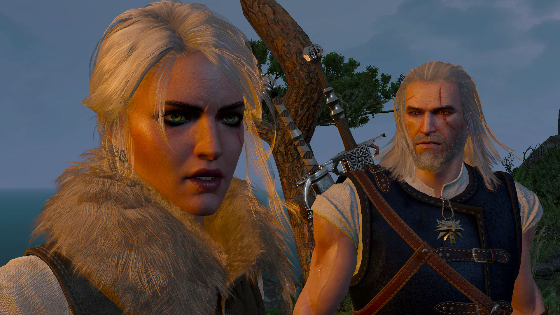 Ciri And Geralt