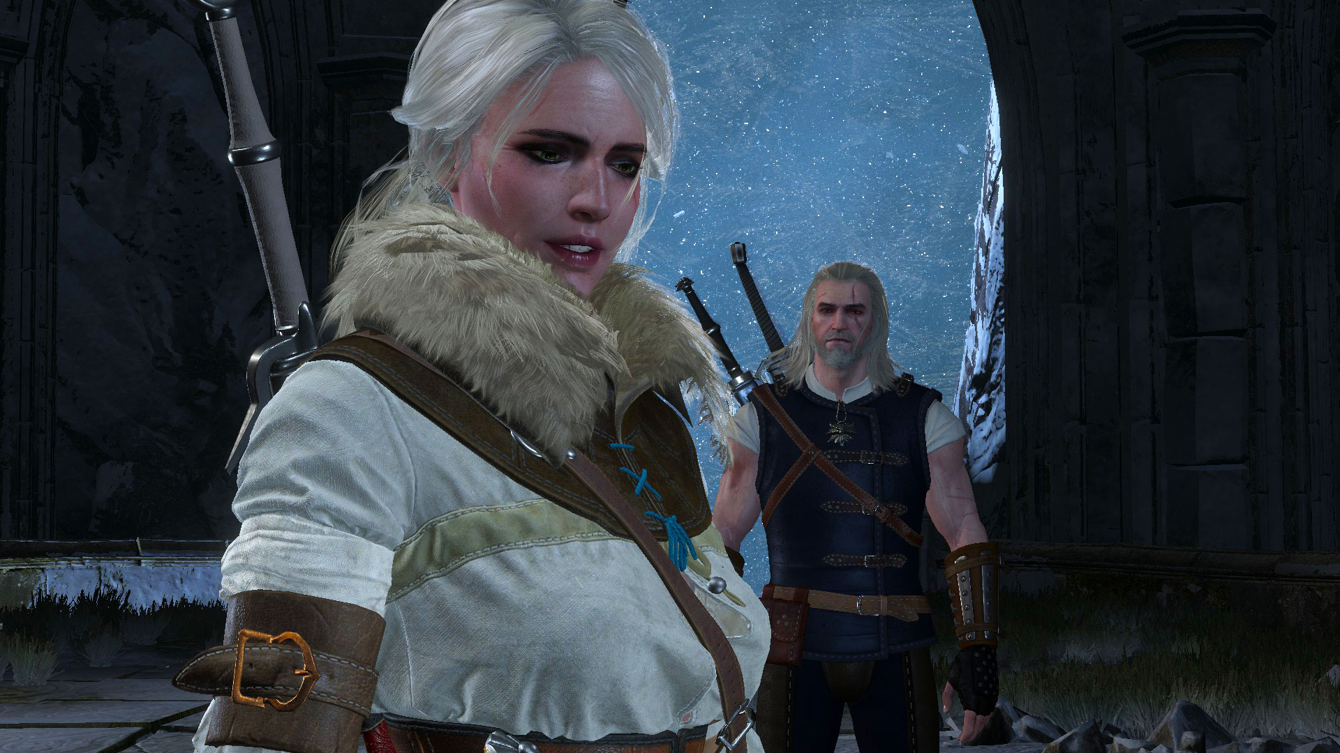 Ciri And Geralt